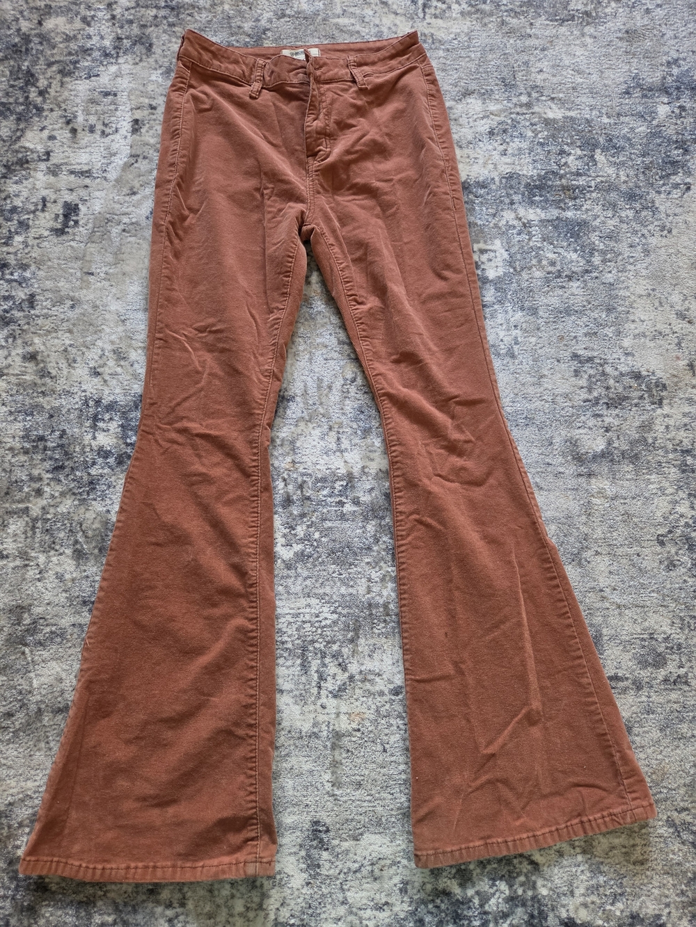Women’s Rust Flare Jeggings Rock And Roll Brand
